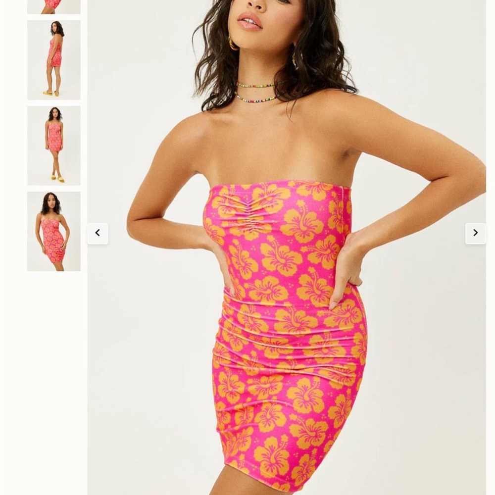 Frankie’s Bikinis Terry Coconut Girl Dress